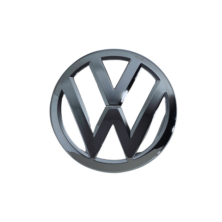 Emblema VW Golf 7, argintie, dimensiune 135mm