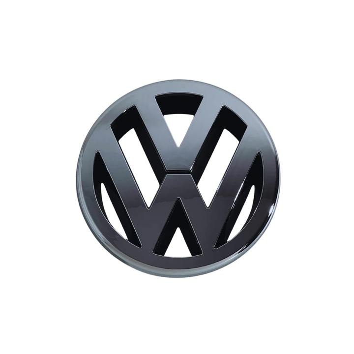 VW Golf 5 Ezüst embléma, 125mm, ellenálló ABS