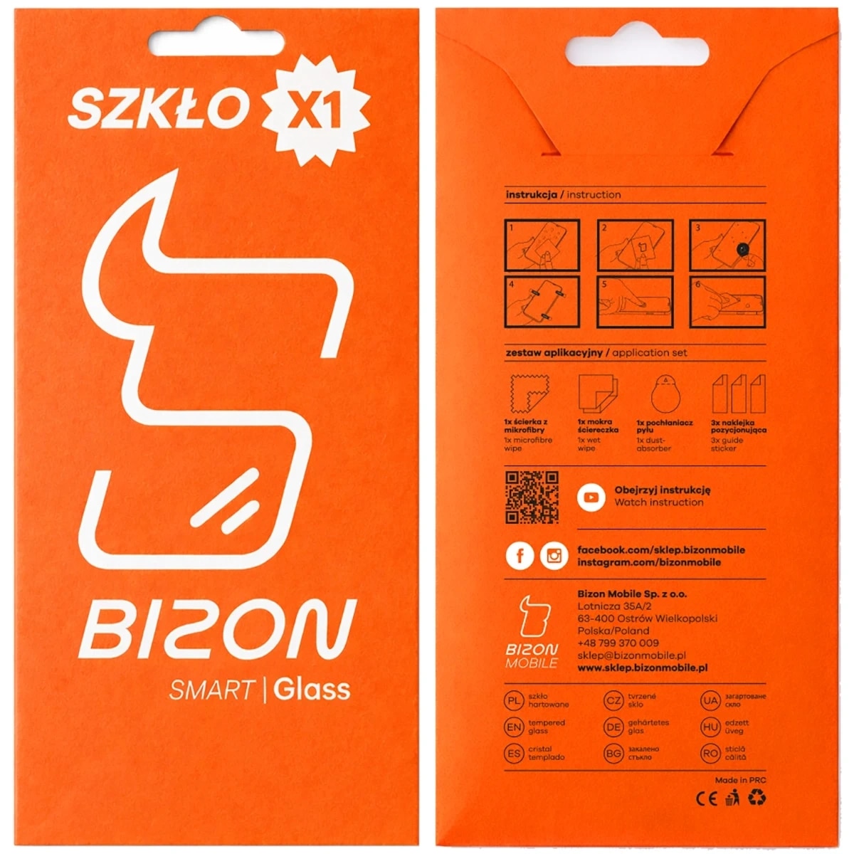 Folie sticla securizata Bizon Smart Glass compatibila cu Realme GT 8 / GT 8 Pro, Transparent