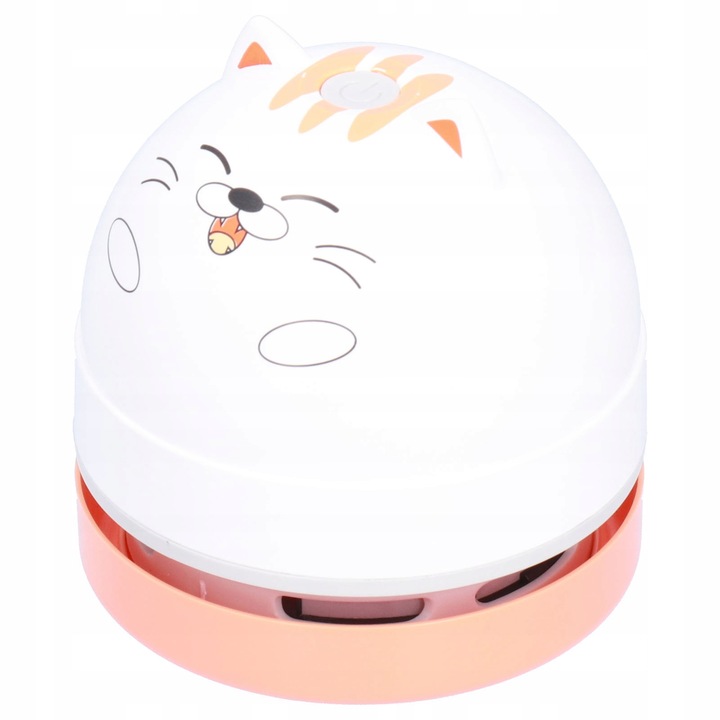 Aspirator birou USB, design animal, putere 2W, acumulator 1200mAh, portabil, ABS