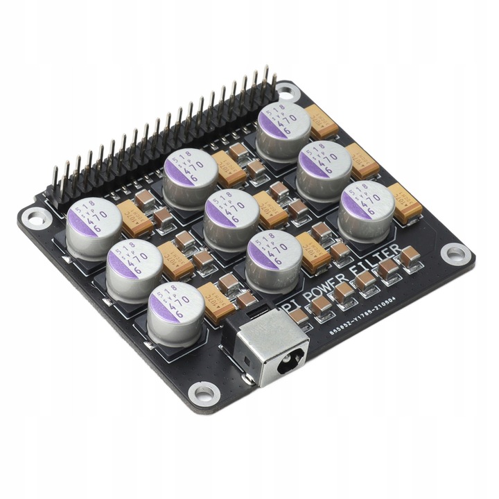 Modul filtru de alimentare, 5V/3A, pentru Raspberry Pi, dimensiune interfata 5,5x2,1mm