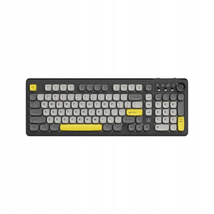 Tastatura AJAZZ AF98, USB, 97 бутона, 41,26x14,71x4,18см, черна