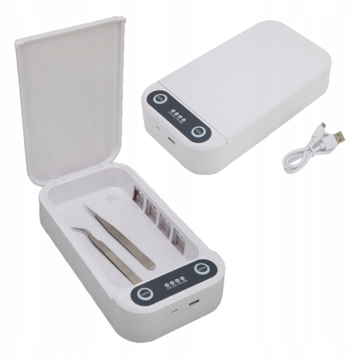 Sterilizator UV pentru unelte de manichiura, 10W, 22,5x12x5cm, utilizare usoara