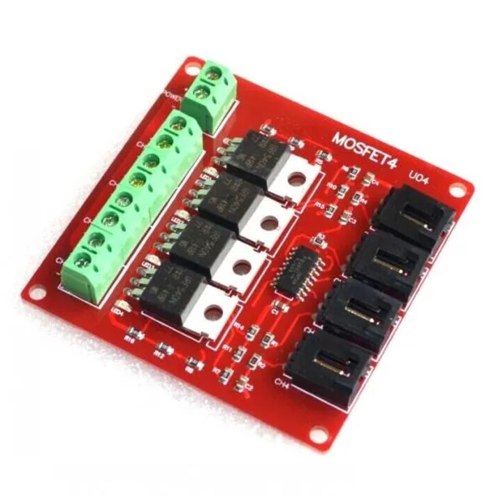 Modul comutator MOSFET cu 4 canale IRF540 V4.0, 1W, pentru Arduino