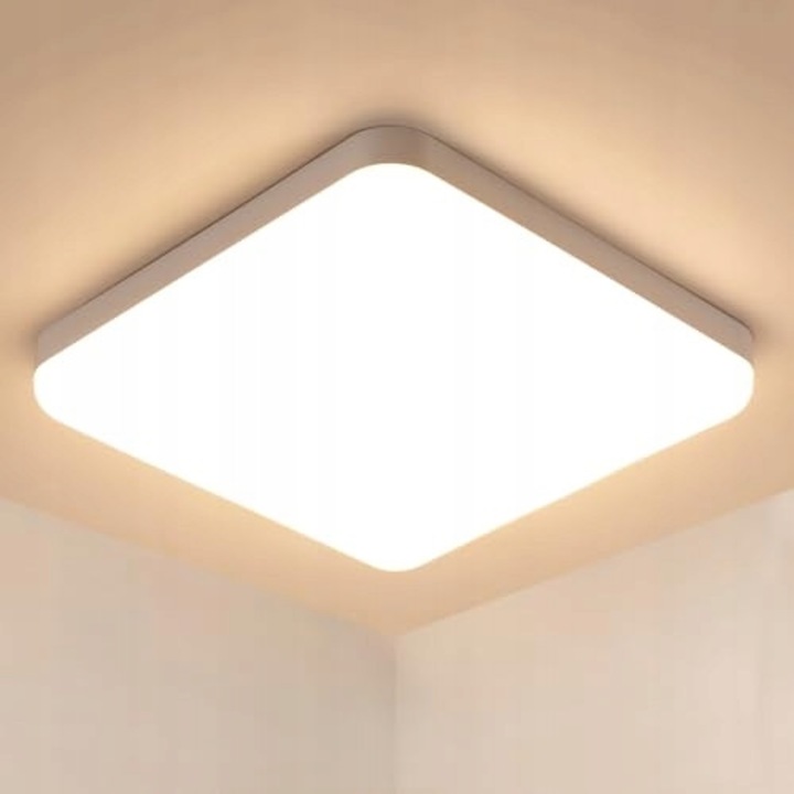 Riserva négyzet alakú LED mennyezeti lámpa 36W 4000K fehér 23x23x4cm