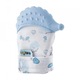 Бебешка ръкавичка за никнене на зъбки Scratch Gloves HedgeHog White