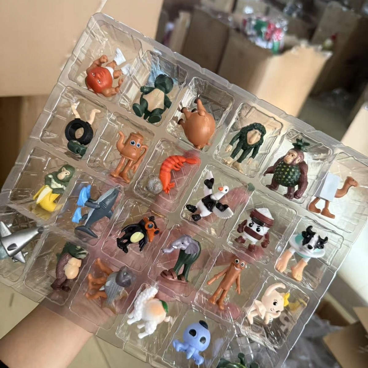 Bambebe Lot De 8 Figurines Brainrot Italiennes – Tralalero, Tung Tung, BRR BRR – Impression 3D, 13 Cm, Collection Humoristique