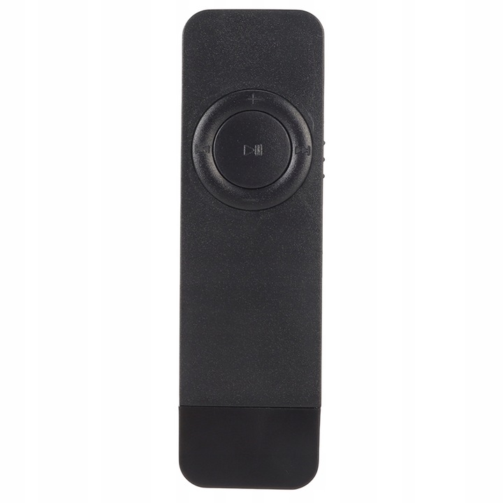 Hordozható MP3 lejátszó, 8GB, fekete, fülhallgatóval és tokkal, többféle lejátszási mód