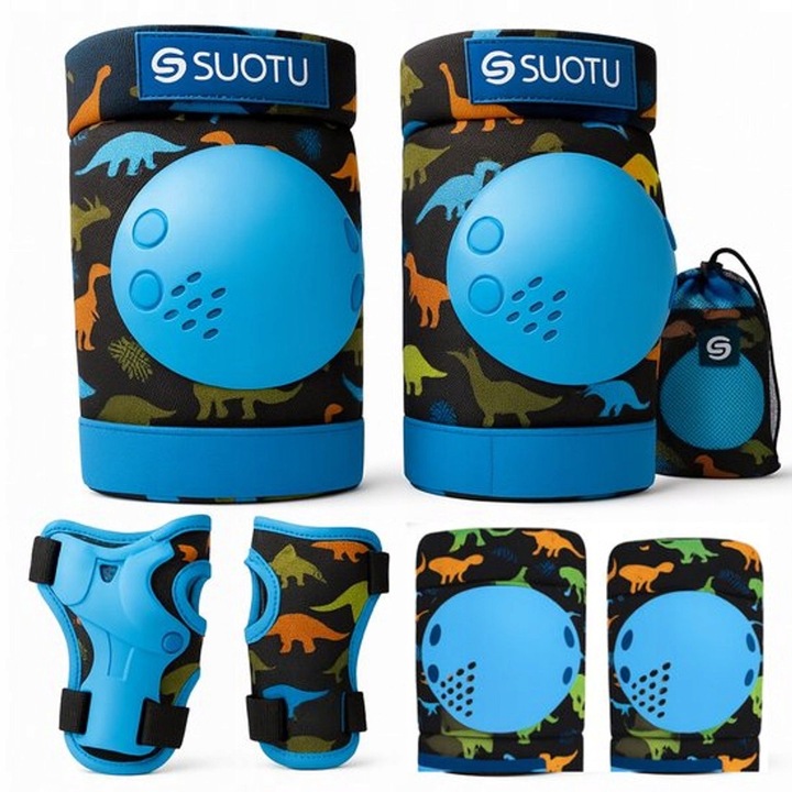 SUOTU test- és védőfelszerelések, szett, dinoszaurusz, S méret