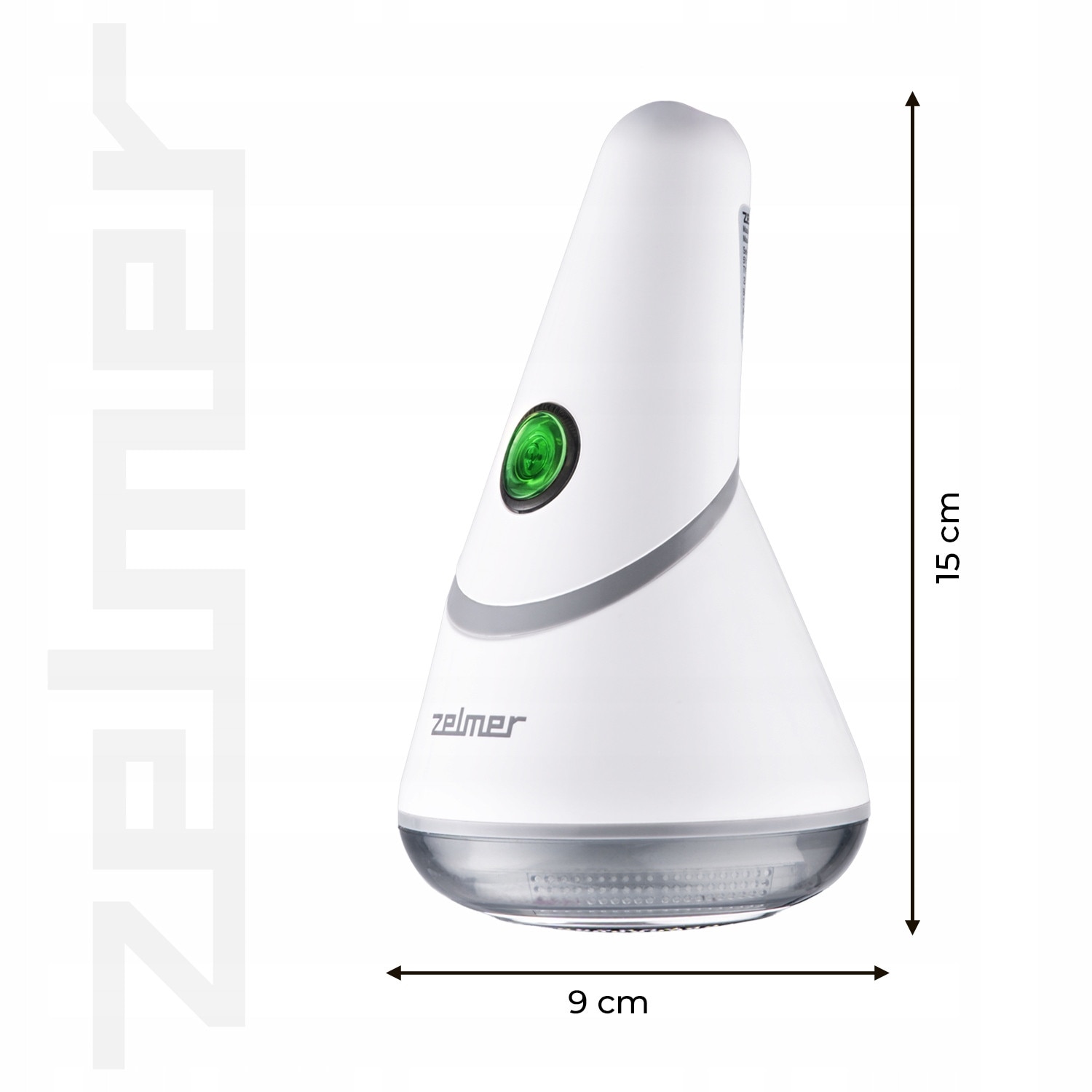Aspirator de scame Zelmer ZLR0002, 3 lame, alb, alimentare prin USB-C