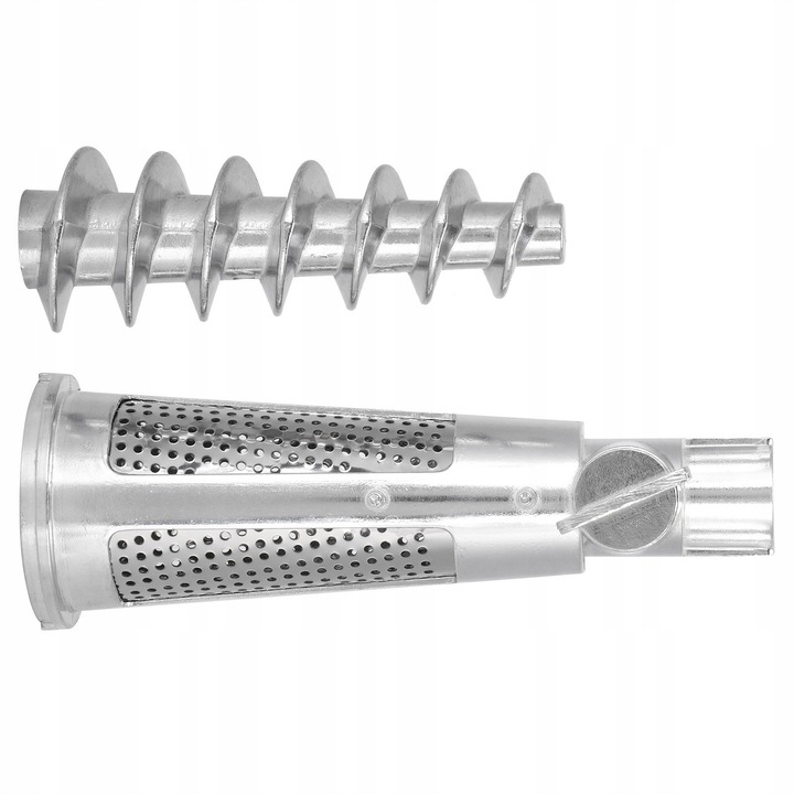 Set accesorii pentru storcator de rosii, 16,3x5,8x5,7cm, aluminiu, argintiu