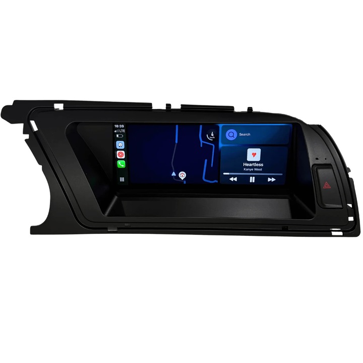 Navigație GPS Audi A4 B8.5, Android 15, CarPlay & Android Auto Wireless, 8GB RAM, 8.8 inch, set complet