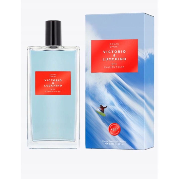 Apa de toaleta Victorio & Lucchino Aguas Sport N11, 150 ml, note citrice, aroma picanta
