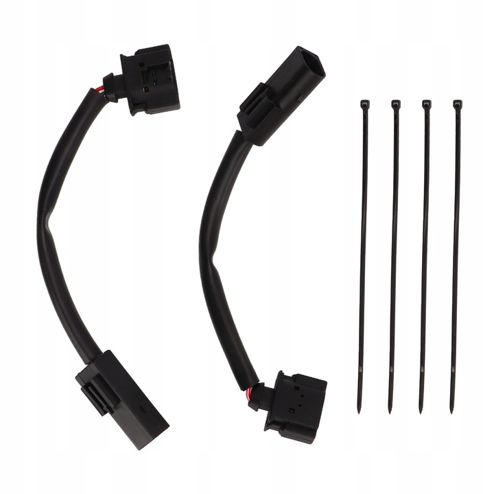 Kábelkötegelő készlet, Mercedes-Benz, fekete, 2 darab