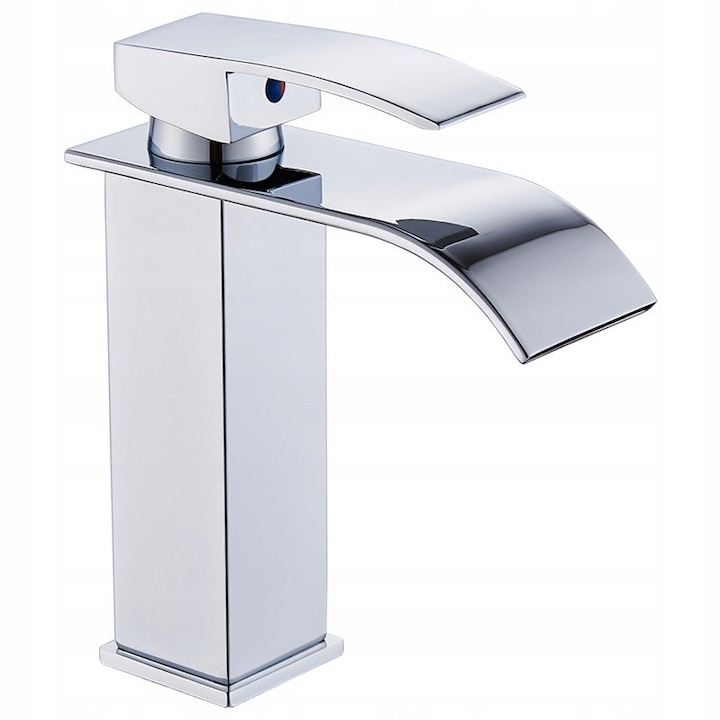 Baterie sanitara TePe, model cubic, crom