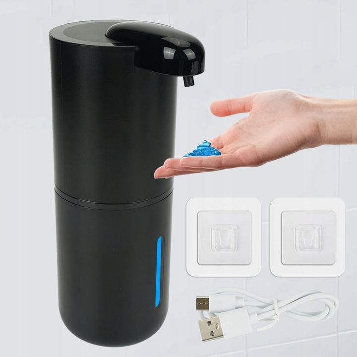 BEDEE automata folyékony szappanadagoló, érintésmentes kialakítás, fehér