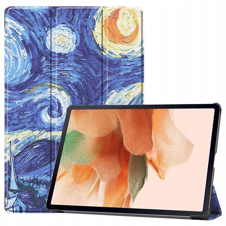 Husa pentru Samsung Galaxy Tab S7 FE 12.4", multicolor