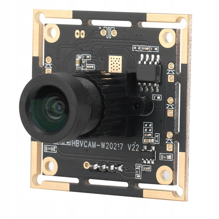 USB kamera modul 1 MP, HBV-W20217, OV9732 chip, 72° látószög, 38x38x24,5mm