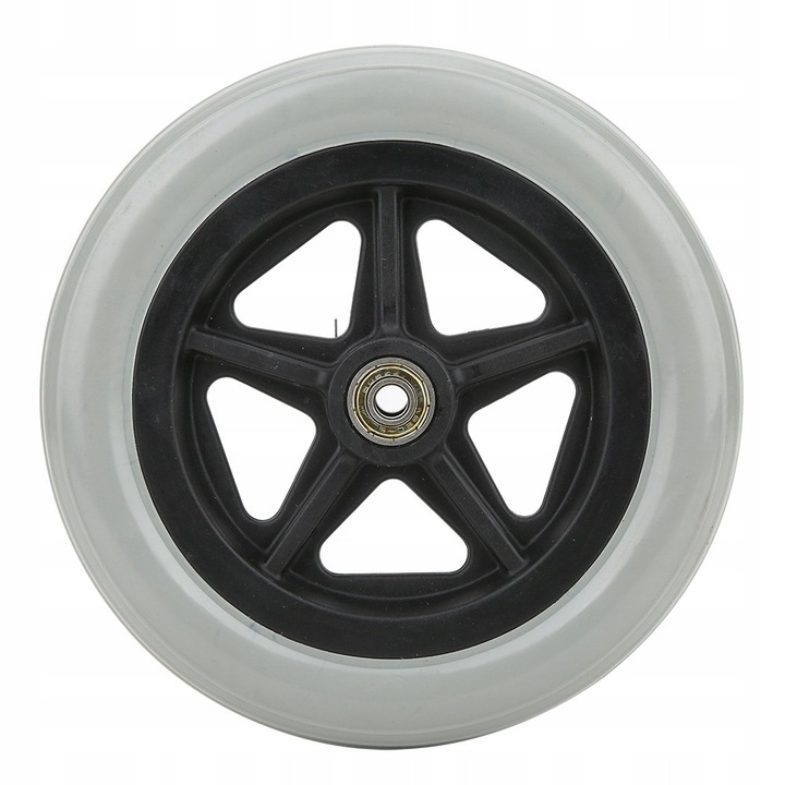 Kerekesszék kerék, 176x37mm, szürke, 1 db-os szett