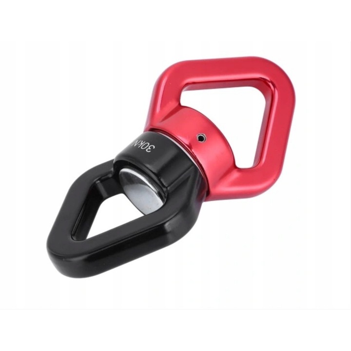 Alumínium-magnézium ötvözet mászó propulzor, 30KN, piros és fekete, 11.2x5.5cm, 1 db-os készlet