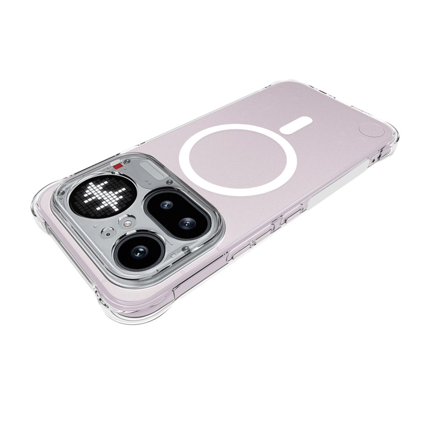 Husa pentru Nothing Phone 4a Pro, Incarcare Wireless, Design Magnetic, Colturi Intarite Anti-Soc, Protectie Camera, Potrivire Perfecta, Transparent