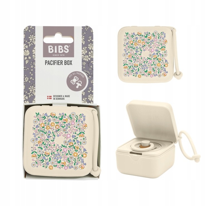 Кутия за стерилизация на залъгалки BIBS Liberty, бежова