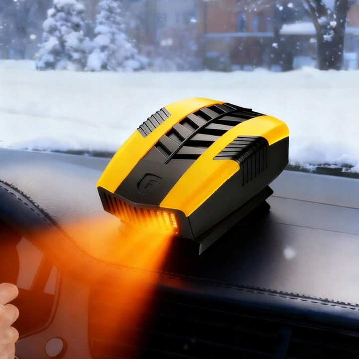 Grajitor auto 12V, 150W, functie de dezghetare, portabil, pentru toate tipurile de vehicule