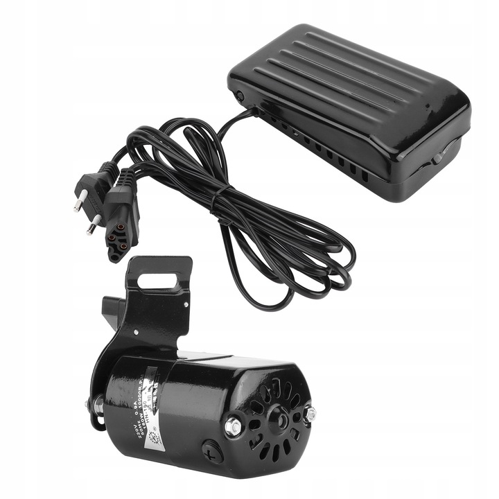 Set motor pentru masina de cusut, 180W, control pedala, aluminiu, gospodarie