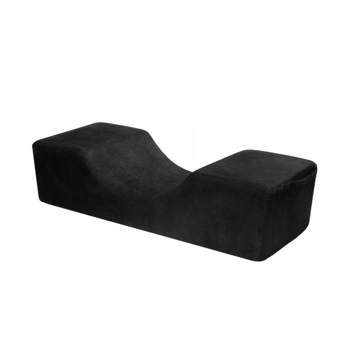 Perna cosmetica pentru extensii de gene, neagra, 50x20x13cm, cu buzunare pentru accesorii