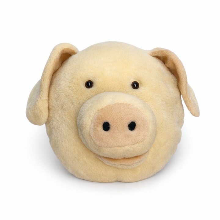 Плюшена играчка Chippo 21-99-377, Прасе, Мек плюш, 25 х 20 см, Бежов