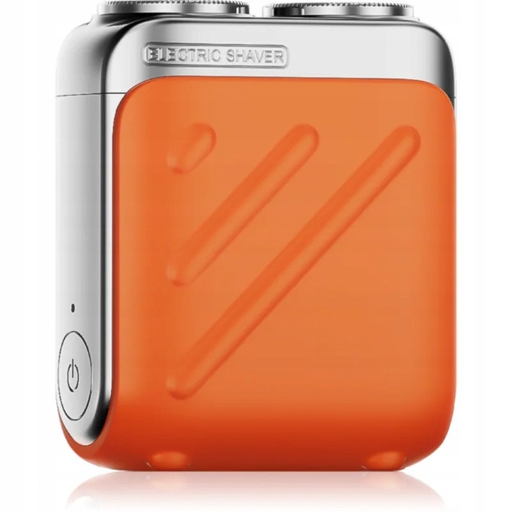 Aparat de ras electric Metz Orange, waterproof, utilizare fara fir