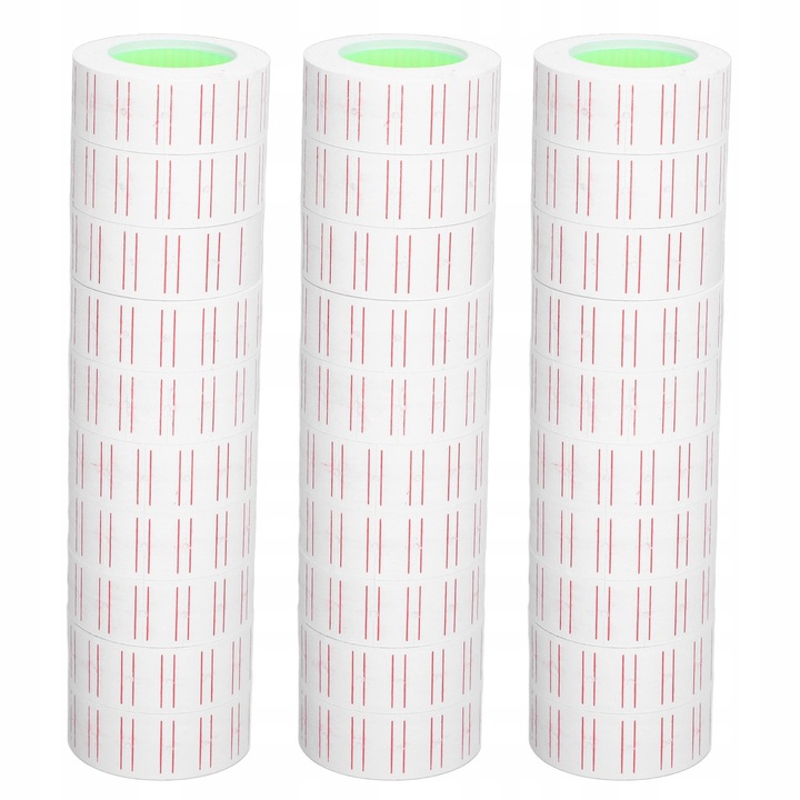 Set etichete autoadezive, 3 tuburi, 21x12mm, culori vii