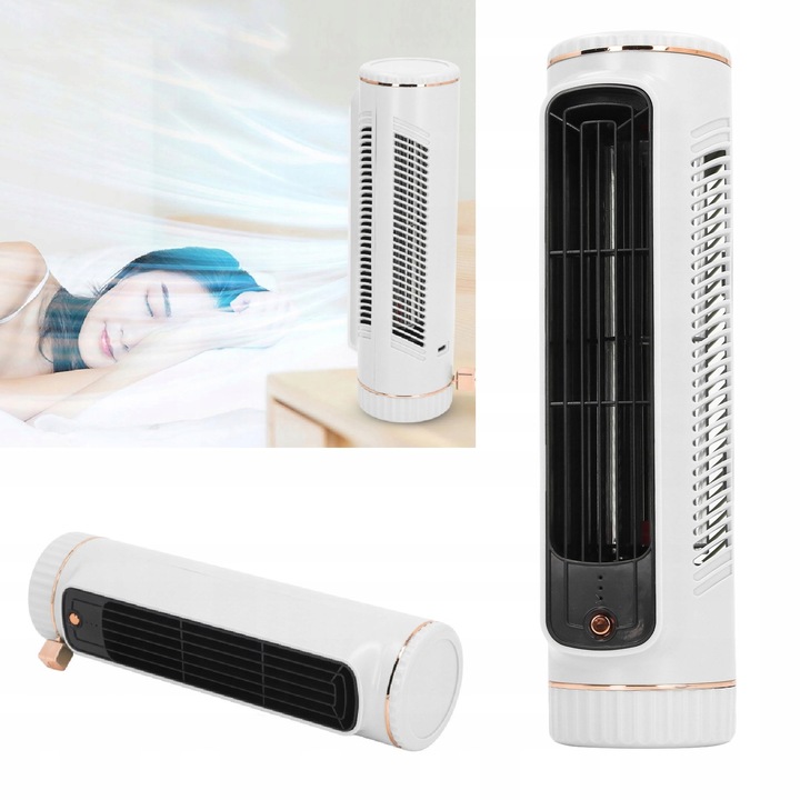 Ventilator biurkowy fara palete, 3 viteze, culoare alba, 26,67cm, set cu cablu USB si instructiuni