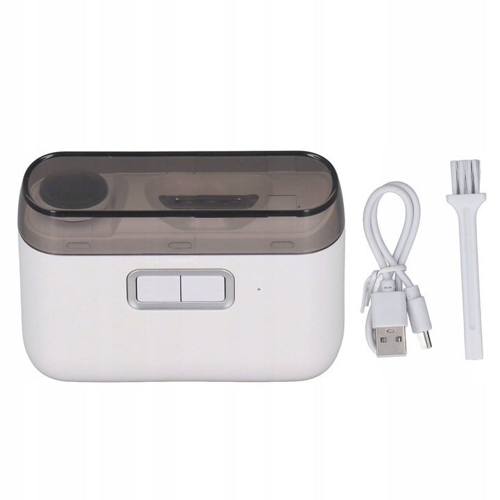 Aparat electric pentru manichiura 2 in 1, pentru adulti si copii, cu acumulator 500 mAh, plastic