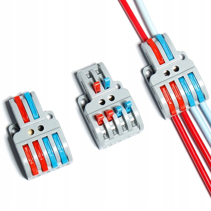 Set 50 conectori electrici, 450V, 32A, portocalii