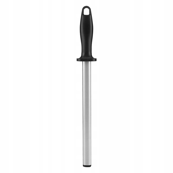 Ascutitoare de cutite, 10 inch, diamant, negru si argintiu, set