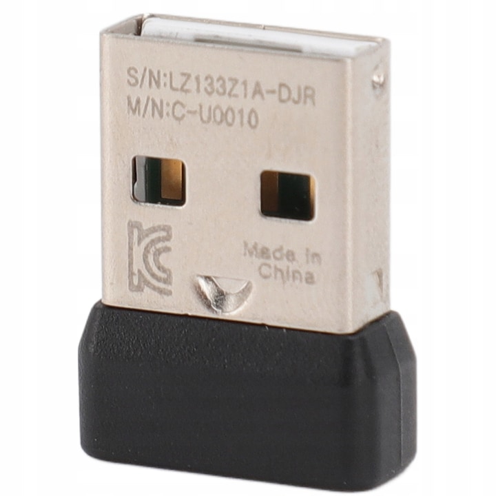 USB vevő Logitech M280 M275 M330 Pebble egérhez, vezeték nélküli 2,4 GHz, ABS anyag, egérpaddal együtt