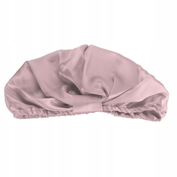 Caciula de matase pentru ingrijirea parului, set, matase, elastica, pentru noapte