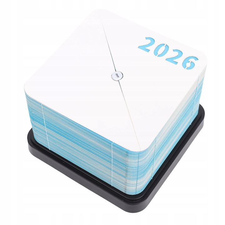 Calendar 3D Ksztat Ziemi 2026, agenda din hartie, set