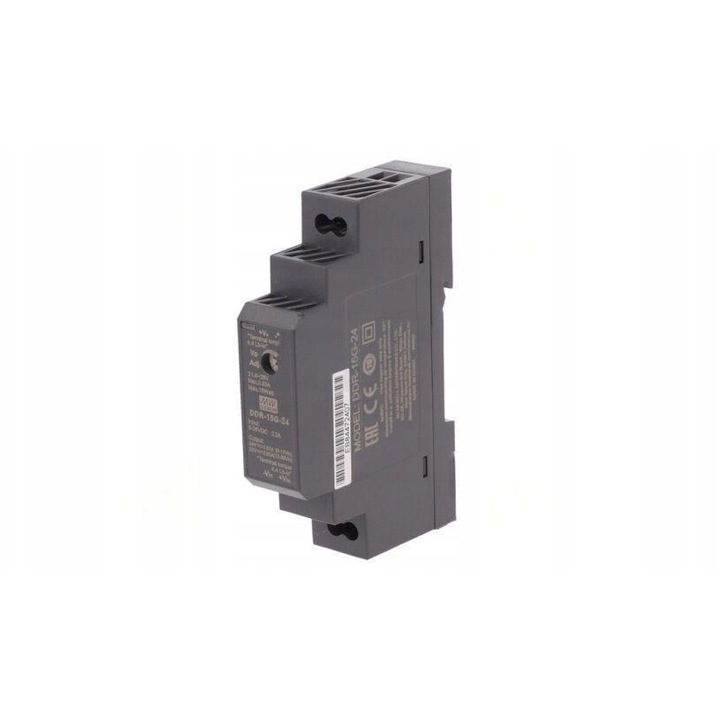 Invertor auto Mean Well DDR-15G-24, 15W, 9-36V la 24V, 0.63A