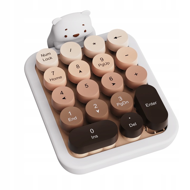 Calculator numeric AJAZZ AF18, 18 taste, wireless, pentru studenti