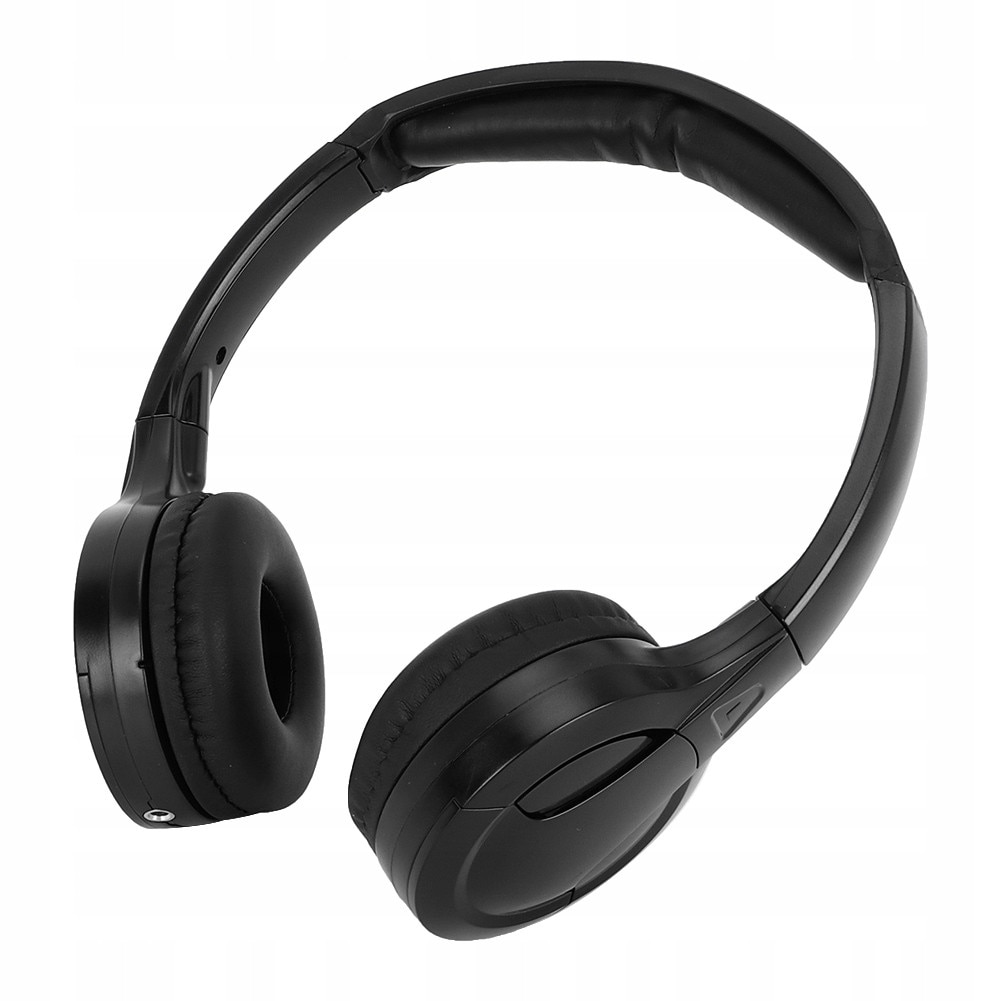 Casti wireless stereo pe infrarosu, doua canale, design ergonomic, pliabile, 30mm, 10m