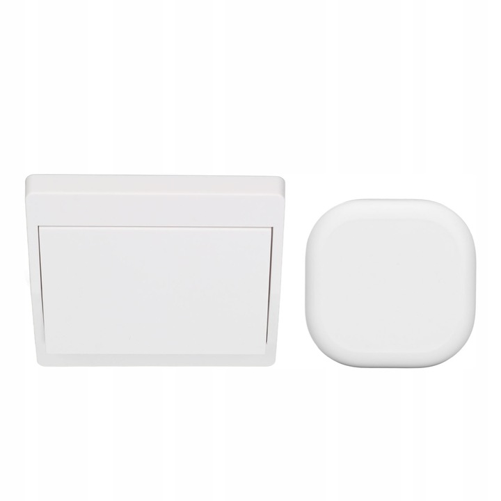 Vezeték nélküli kapcsoló, 433MHz, fehér, komplett szett