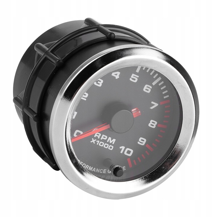 Turometru 52mm, 0-10000 rpm, plastic, argintiu, set cu cablu de alimentare si instructiuni