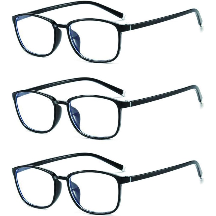 Ochelari citire Suertree, Filtru lumina albastra, Set 3, 1.0X