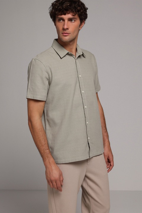 COLIN'S, Camasa uni cu maneci scurte, Sage Green