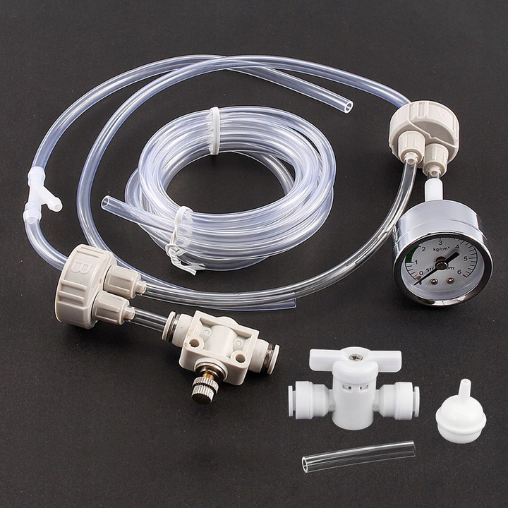 Set CO2 pentru acvariu, sistem de filtrare