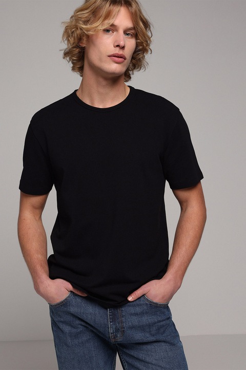 COLIN'S, Tricou cu decolteu rotund, Negru