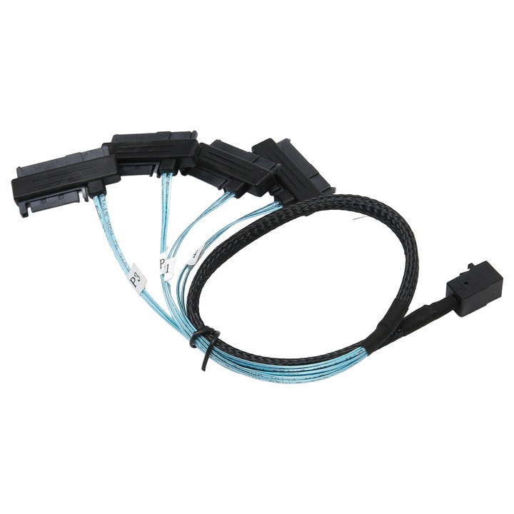 Cablu SAS HD SFF-8643 4x SATA 12 GB/s 1.6ft