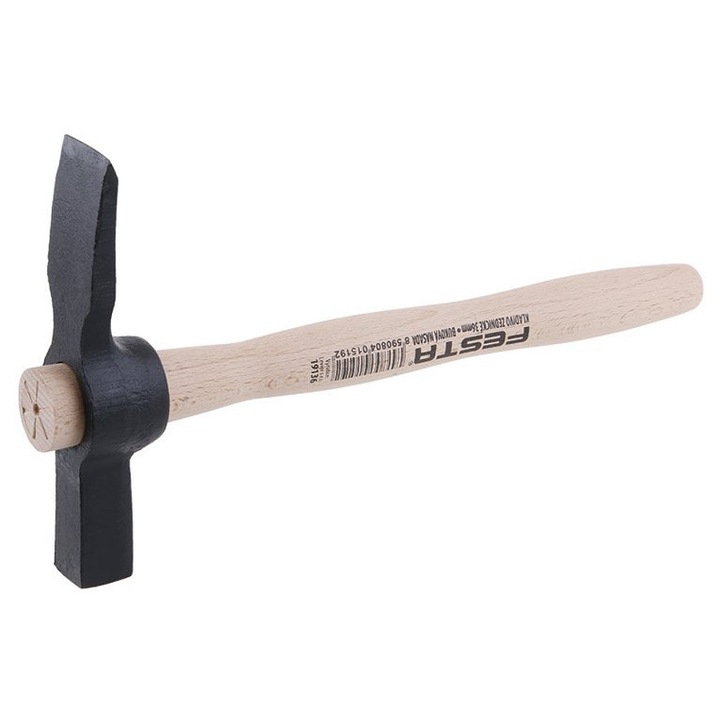 FESTA Kőműves kalapács 600 g fa nyél 36 mm